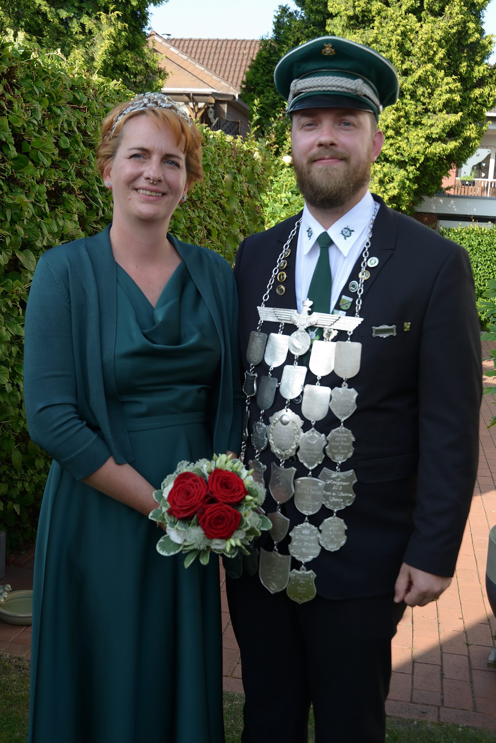 Königspaar 2025 König Alexander Loose und Königin Elisabeth Wallenfels
